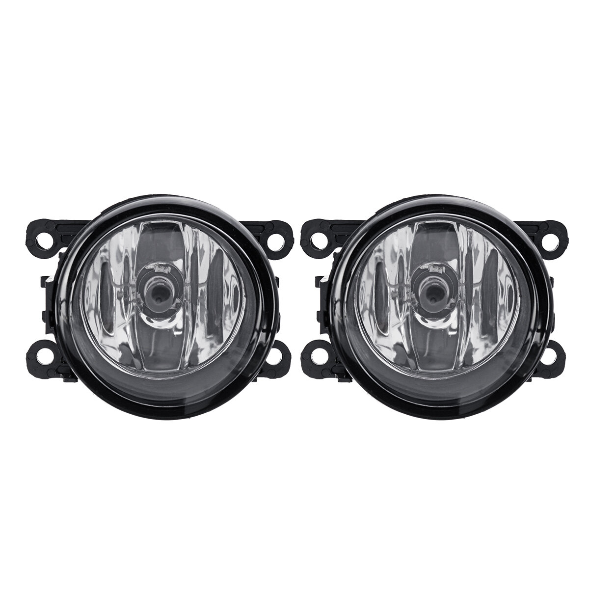 Car Front Bumper Fog Lights with H11 Lamps Harness Pair for Mitsubishi Outlander Sport/RVR/ASX