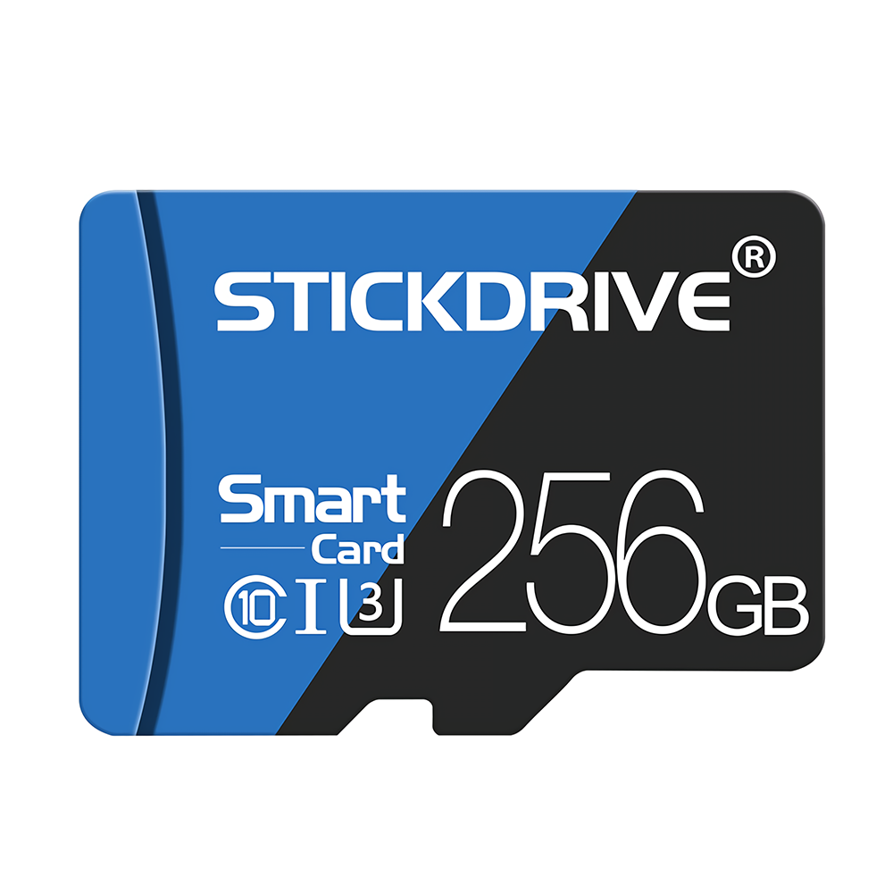 Stickdrive CLASS10 U3 U1 TF-geheugenkaart 32G 64G 128G 256G Hoge snelheidsrecorder TF-kaart Camerabe