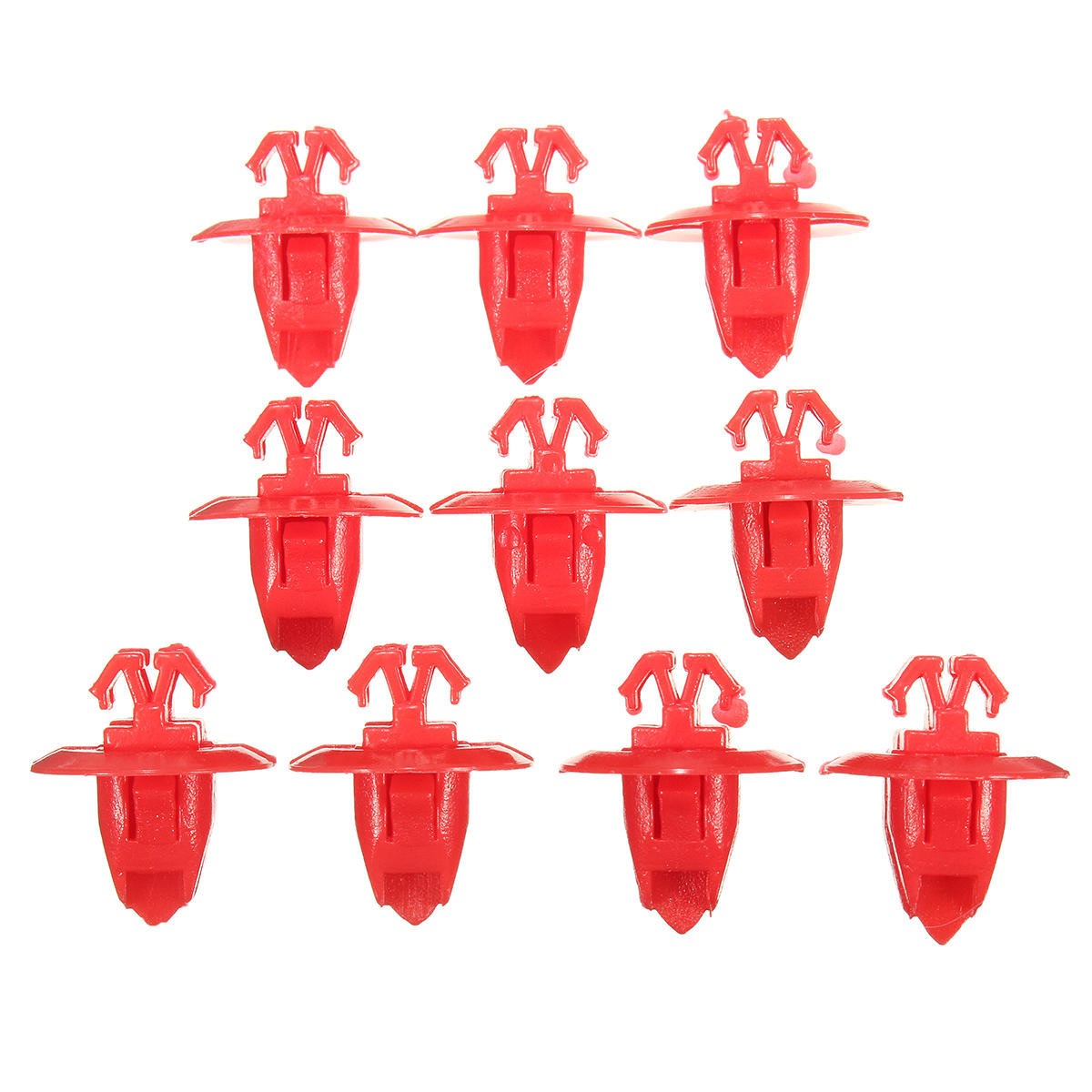 10 stks Auto Wiel Flare Push-Type Bumper F ender Moulding Retainer Clips Voor Toyota