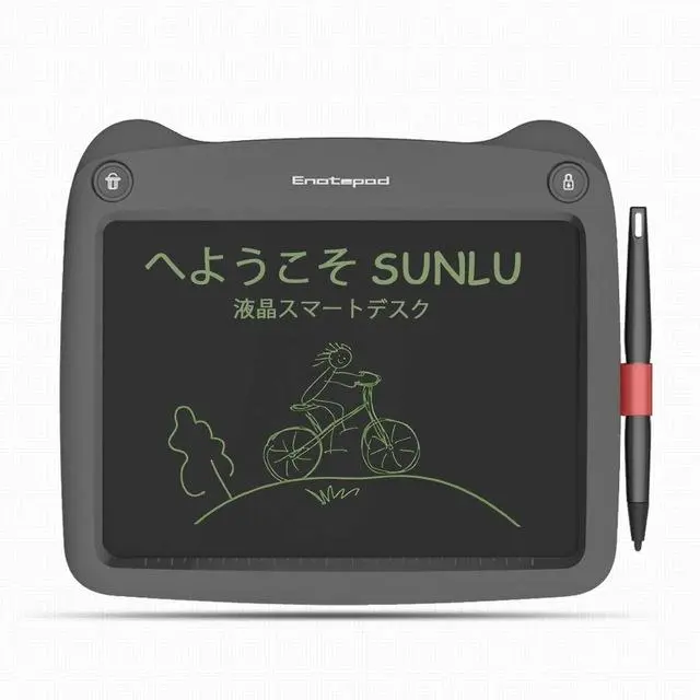 Enotepad ep0109/ep0109a lcd panda writing tablet 9 inch electronic drawing writing board portable handwriting notepad gift for kids children