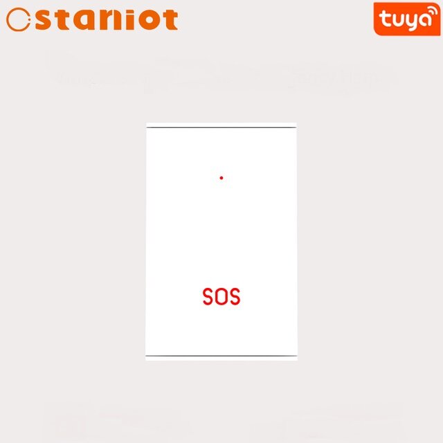 Staniot B100-SOS Emergency Button Tuya Smart Home Security Protection Kit 433Mhz For GSM Burglar Ala