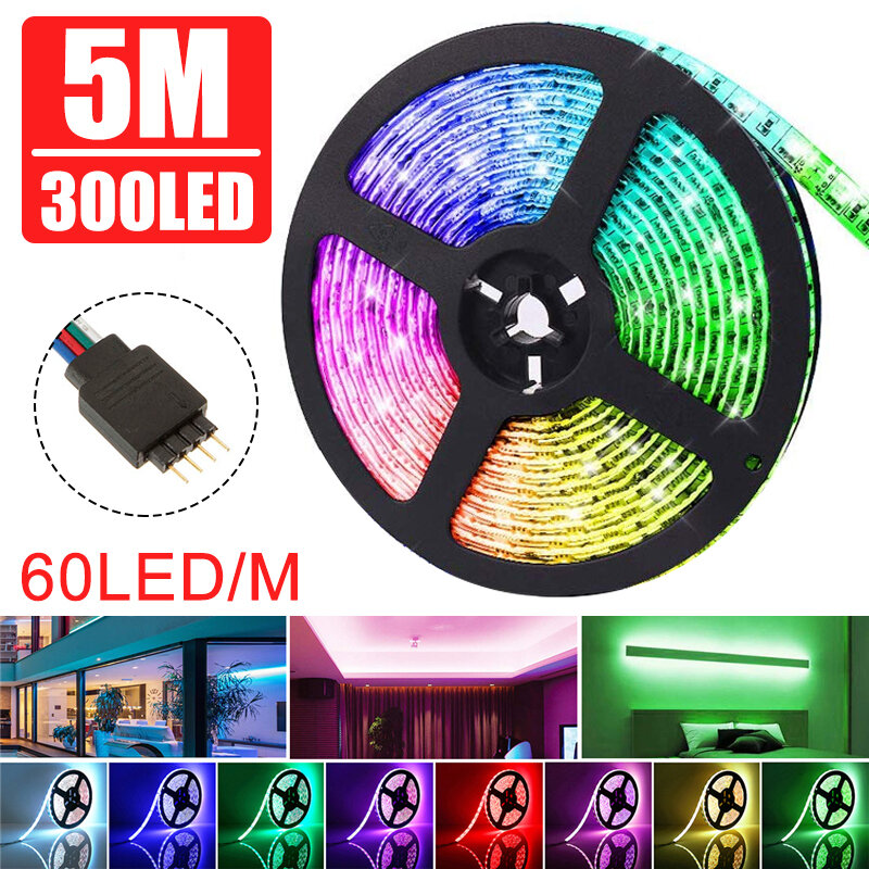 best price,5m,dc12v,non,waterproof,rgb,smd,led,strip,discount