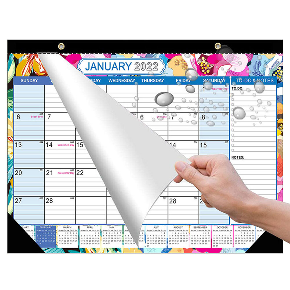 2022 New Wall CalendarSchedule Planner Table Wall Calendar Desktop Decoration Office Home