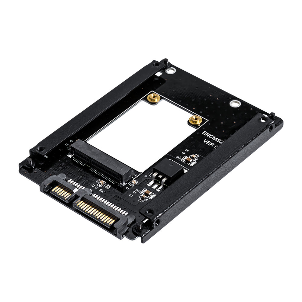 

ORICO M.2 SATA to SATA Expansion Card 6Gbps M.2 NGFF 22Pin SSD Adapter Card for 2.5-inch Solid State Drive S22TMS-BK-BP
