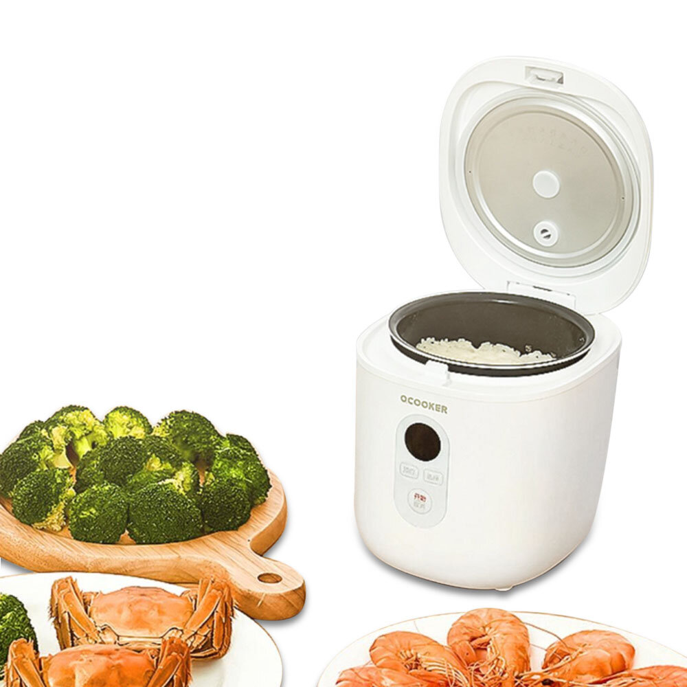 OCOOKER QF1201 Mini Smart Rice Cooker 1.2L 300W Portable Mini Rice Cooker 10 hour Appointment from Xaiomi Youpin