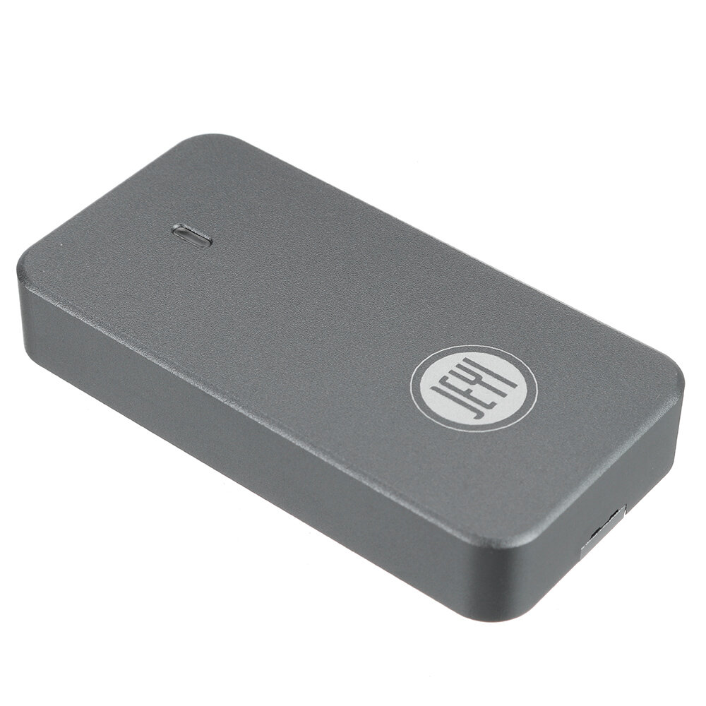 JEYI USB3.1 Type-C إلى M.2 SATA / NVME خارجي غلاف القرص الصلب من الألومنيوم أشابة M.2 2242 HDD SSD علبة قرص صلب