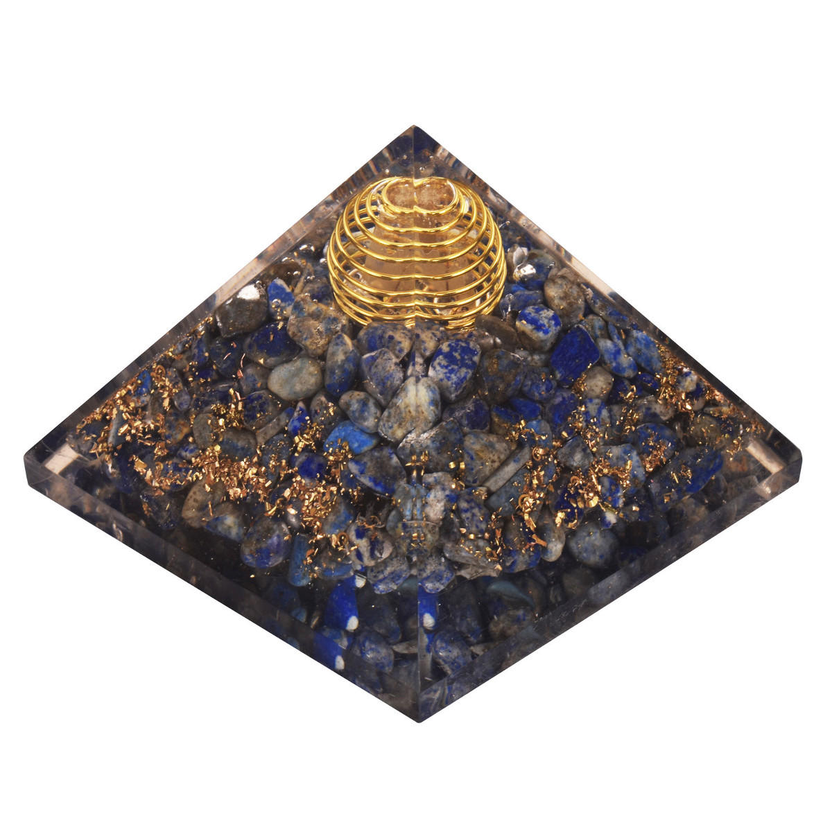 Pyramid Crystal Gemstone Meditation Yoga Energy Healing Stone Home Desk Decorations