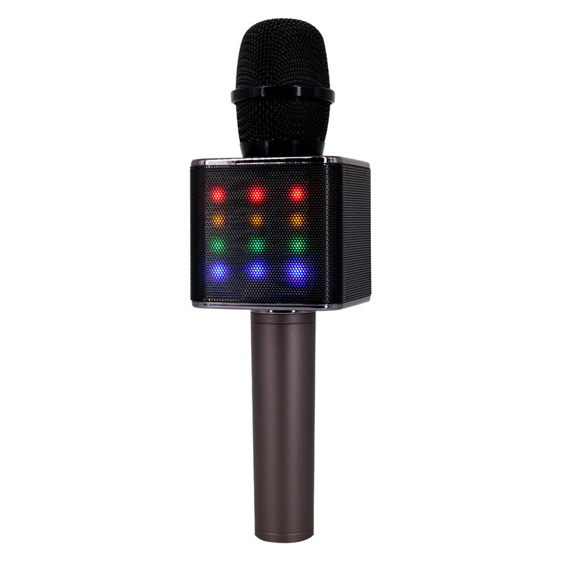 

Bakeey Q9 bluetooth Wireless microphone Speaker 10W HIFI Stereo Sound Change Karaoke Mic TF Card Luminous 1200mAh Handhe