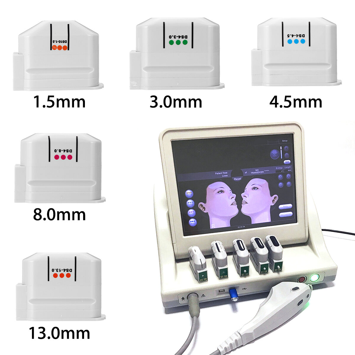 

Pro High Intensity Focused Ultrasound HIFU Skin Anti-ageing Machine Cartridges