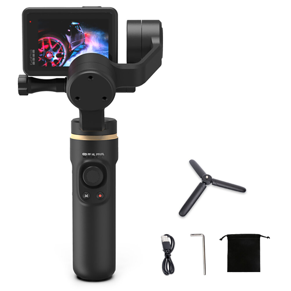 

INKEE FALCON Handheld 3-Axis Action Camera Gimbal Stabilizer Wireless Control for OSMO Insta360 for GoPro Hero 9/8/7/6/5