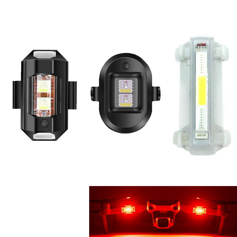 FSum Universal Night Flying LED Flash Licht Oplaadbare waarschuwingssignaallamp AntiCollision Strobe