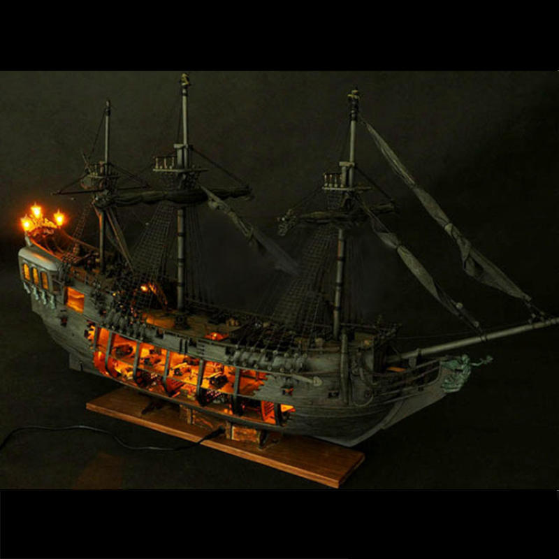 The Black Pearl Ship Model Images