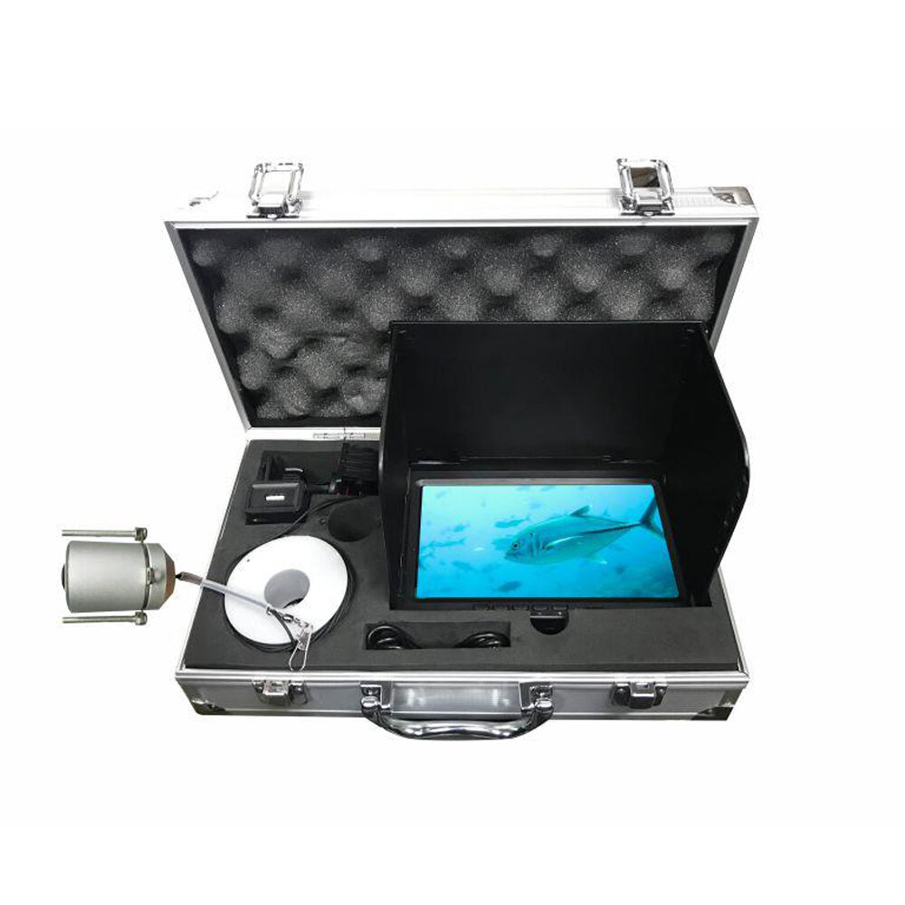 X11 7 بوصة LCD شاشة مكتشف الأسماك تحت الماء ضد للماء 180 درجة زاوية واسعة لاسلكية صدى صوت الصيد الة تصوير في الهواء الطل