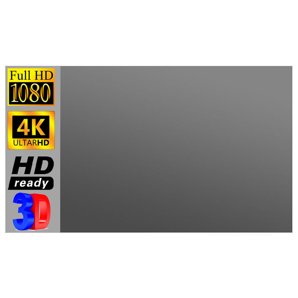 

100-дюймовый портативный металлический Анти Световой проекционный экран 16:9 Family На открытом воздухе Высокий Анти Скл