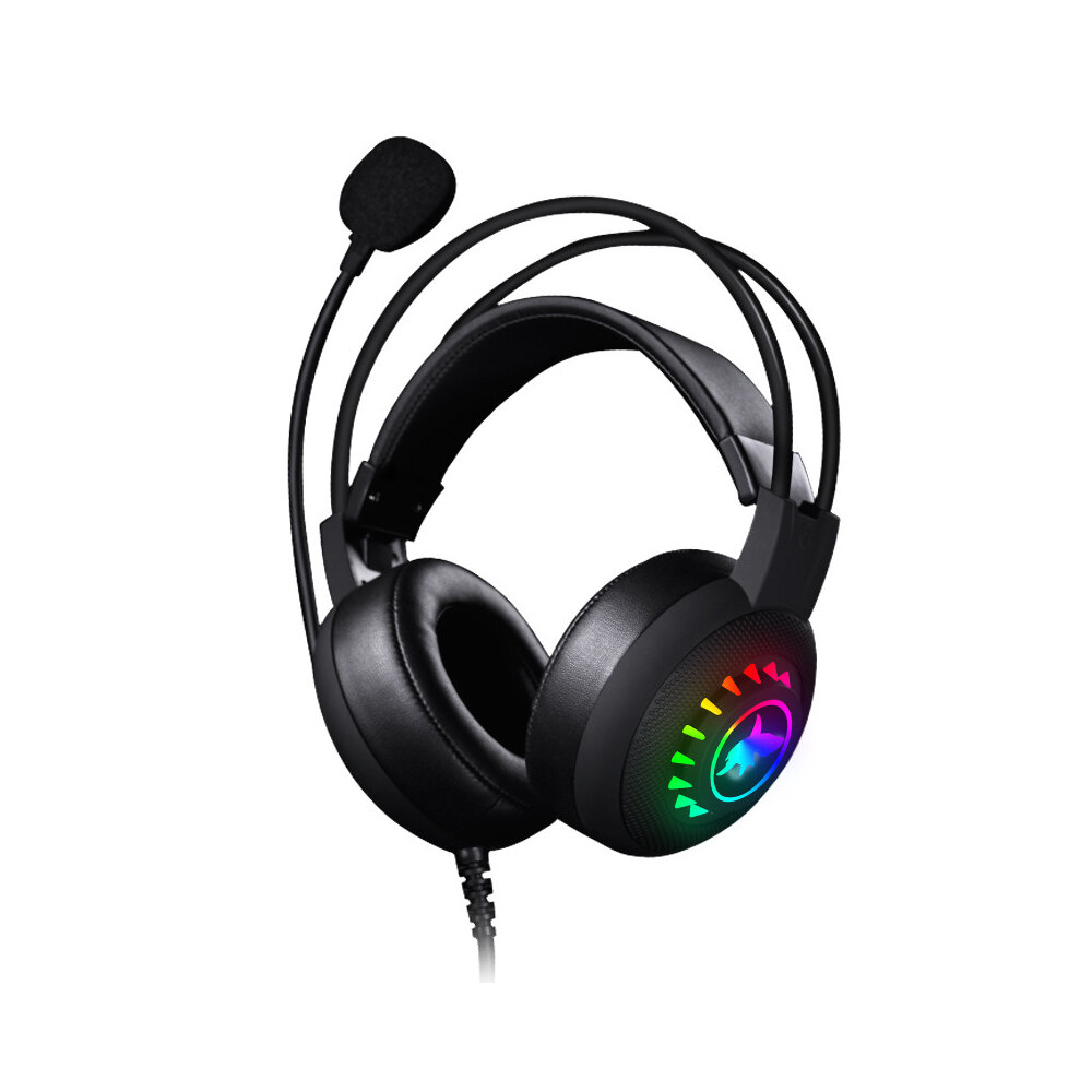 G50 Gaming Headset Bedraad Lichtgevend Gratis Drive 7.1 Virtueel Stereo Surround Sound RGB Licht Rui