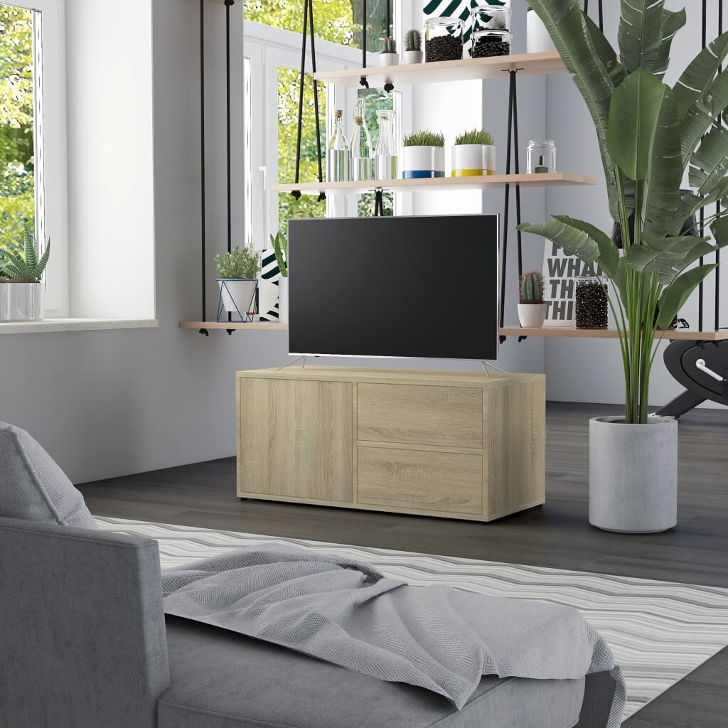 TV Cabinet Sonoma Oak 31.5