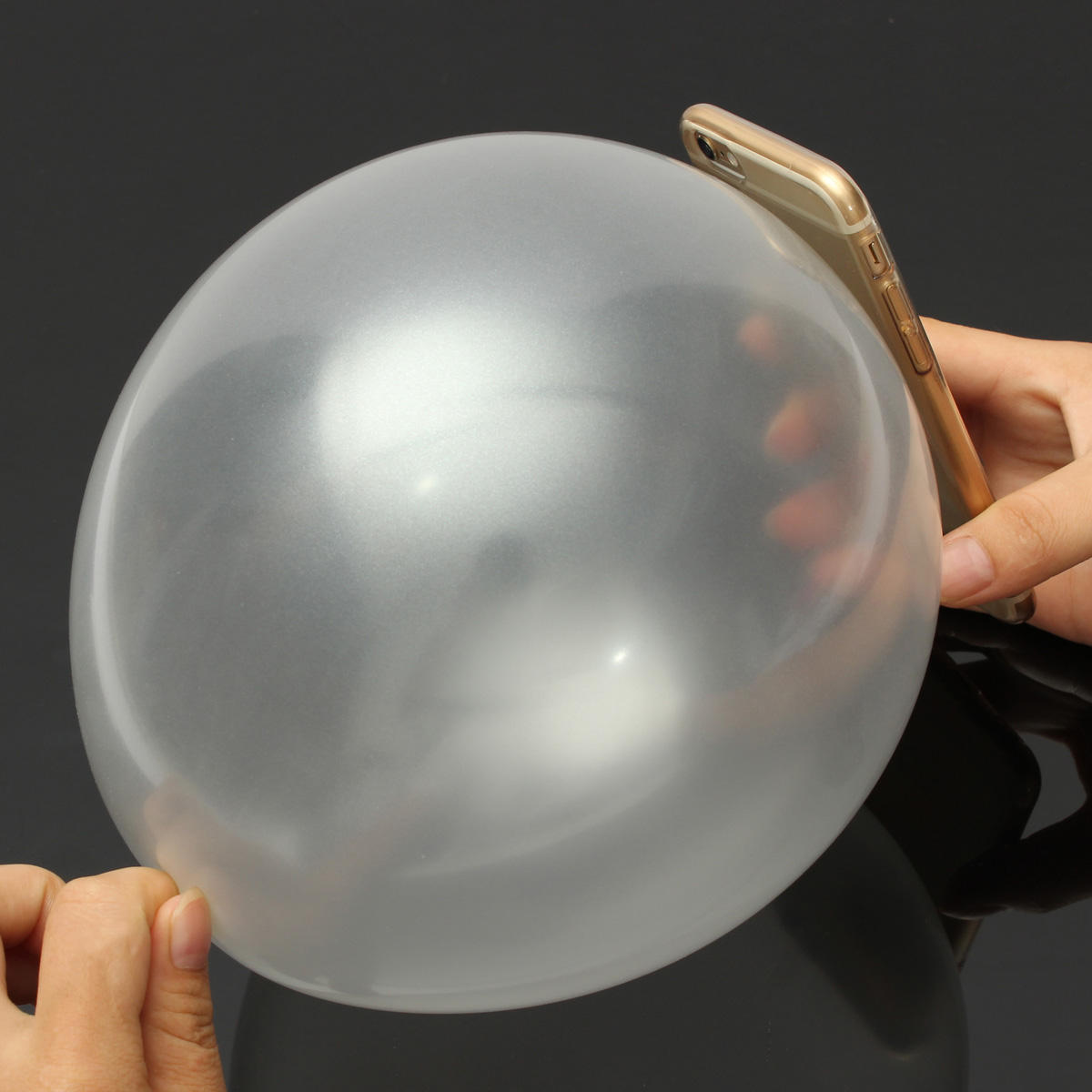 

5шт крупным планом Волшебный Street Trick Mobile Into Воздушный шар проникновение в Flash партия дурака реквизит игрушки