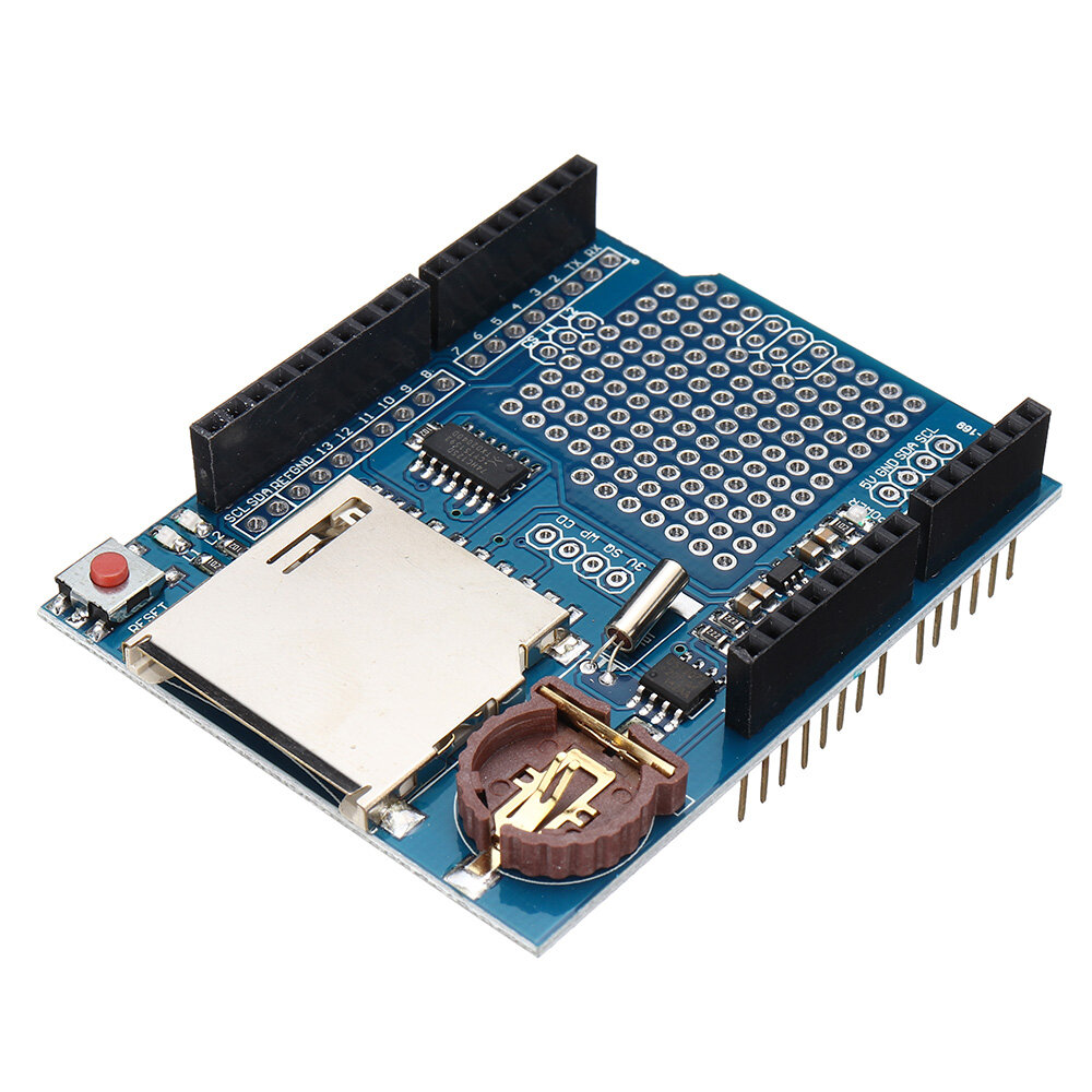 HW-169A XD-204 Datalogger Module Logging Recorder Shield V1.0 voor Arduino SD-kaart