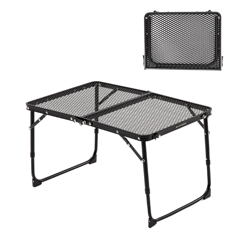 Tragbarer Klapp-Campingtisch aus Eisen von BLACKDEER Outdoor Furniture für Picknick, ultraleichter Klapp-Gartentisch