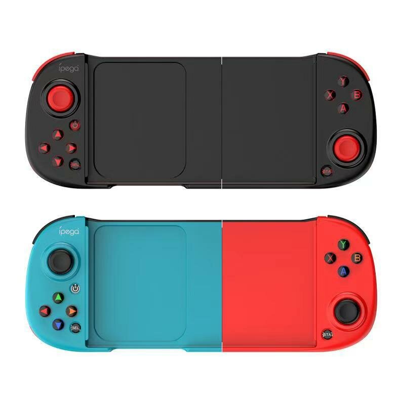 

Wireless Game Controller Handle with LED Backlit Phone Direct Connection Stretching Gamepad Handle for Android IOS NS PC