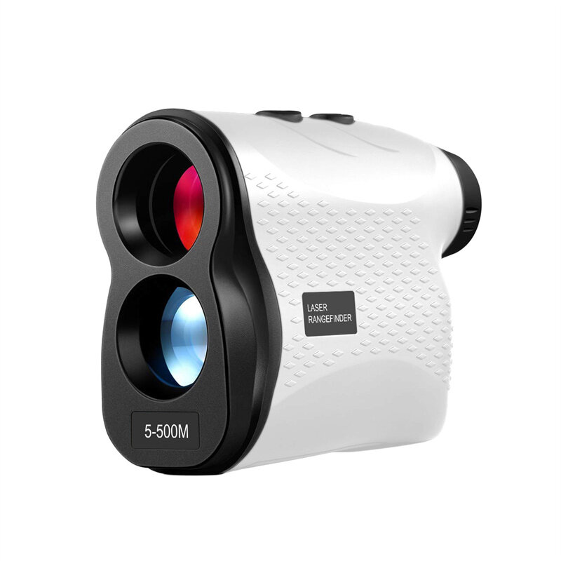 500m Resolução Superior 6X Imagens Ultra Claras Telêmetro Digital Monocular de Golfe Medidor de Distância Rangefinder de Caça