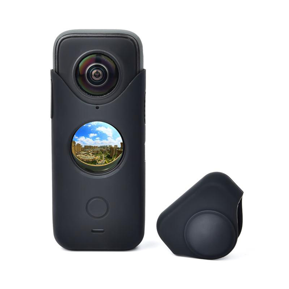STARTRC Siliconen Case Soft Cover Shell Stofdichte Lens Cover Protector Voor Insta360 ONE X2 FPV Cam