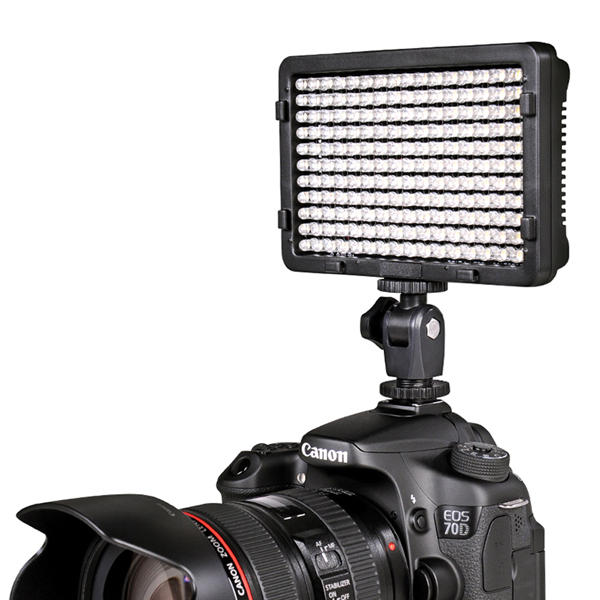 TOLIFO PT-176S LED Camera Video Light Bi-color Temperature Adjustable Photography for DSLR Camera