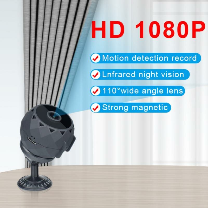 MD30 1080p HD Groothoek mobiele camera WIFI Draadloos netwerk Home Monitoring Buiten Geheugenkaart p
