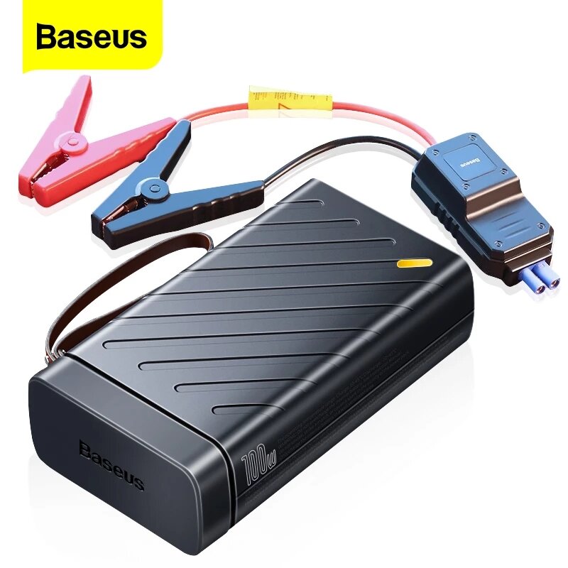 Urządzenie rozruchowe Baseus Portable 1600A Peak 16000mAh z EU za $121.99 / ~481zł