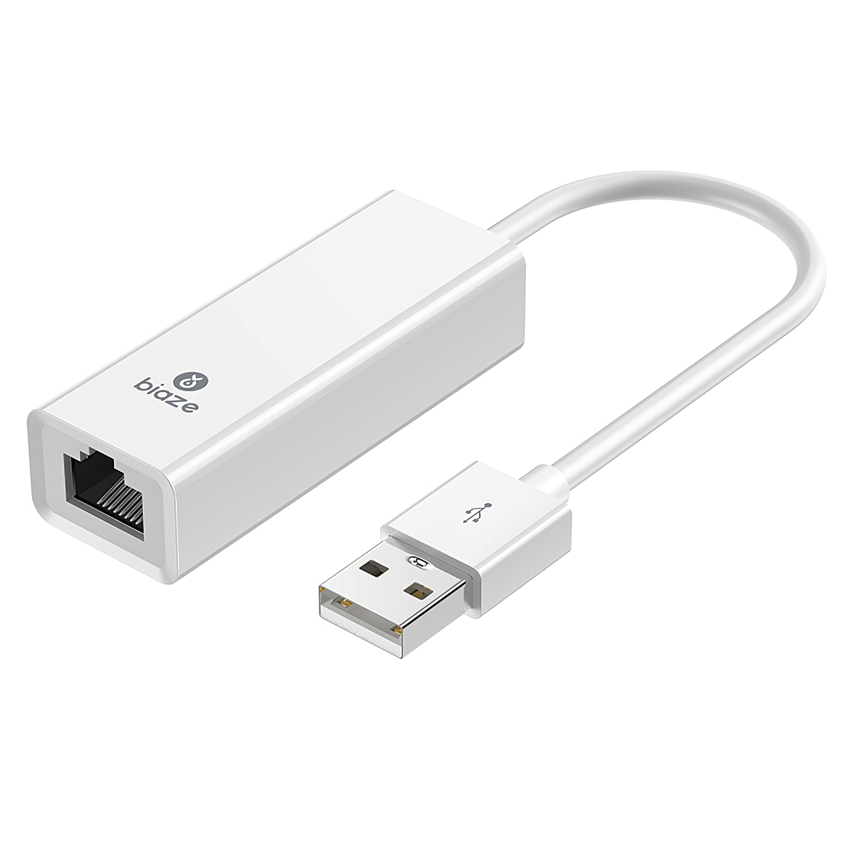 

BIAZE ZH99 USB 2.0 to RJ45 100Mbps Wired Network Card Lan External Ethernet Network Port Converter