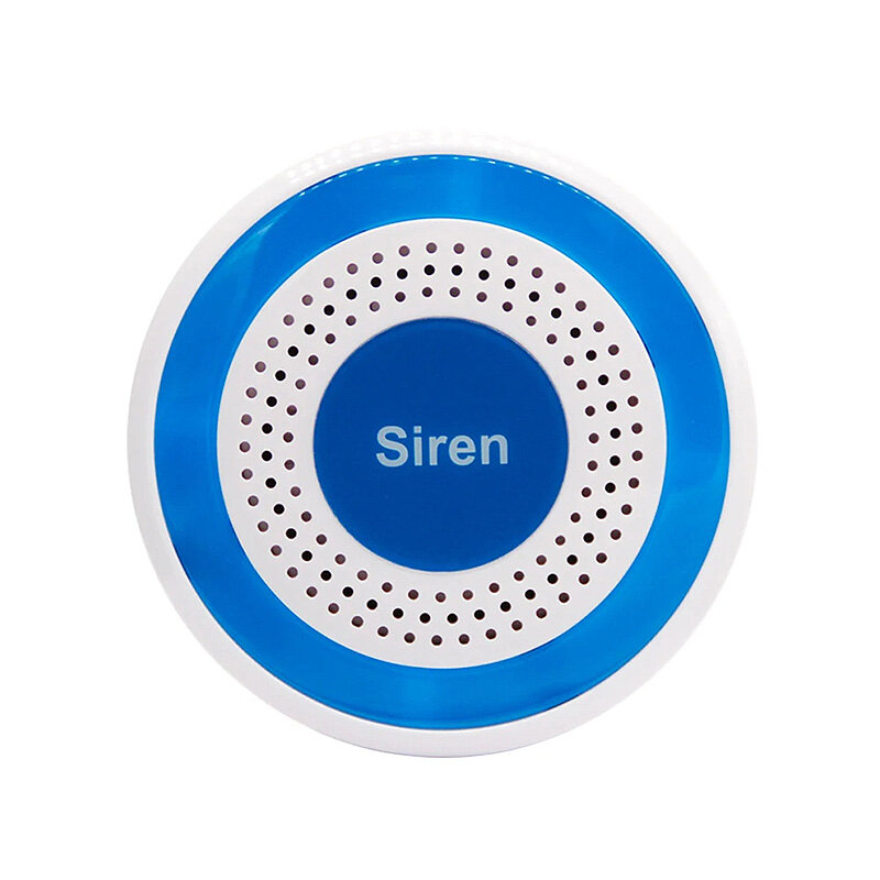 

PGST PE-519R Wireless Sound and Light Siren 100dB Standalone 433mhz Strobe Siren Home Security Sound Alarm System
