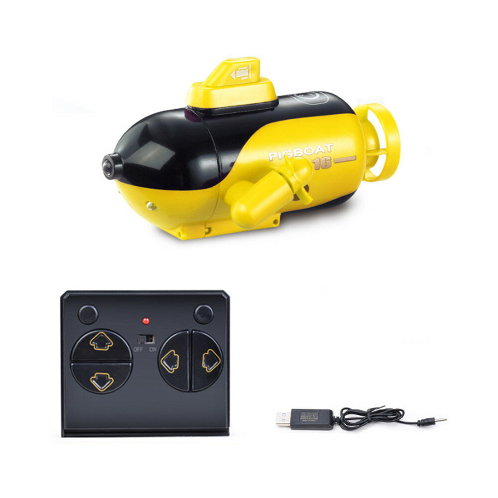 Mini RC Submarine 4 Channels Smart Electric Submarine Boat Simulation Remote Control Drone Model Toy