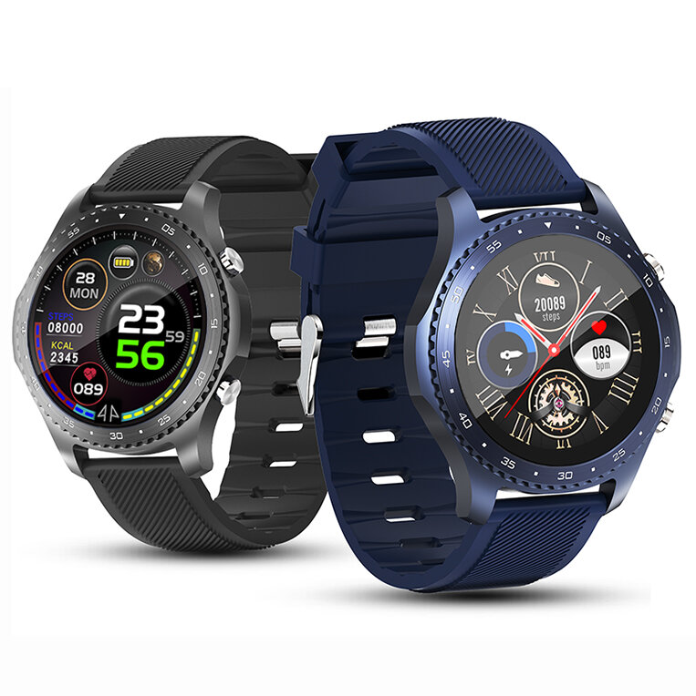 

[Local Music Player] Bakeey MV60 Pro 1.28-inch Full Touch Screen bluetooth Calling Heart Rate Blood Pressure Oxygen Moni