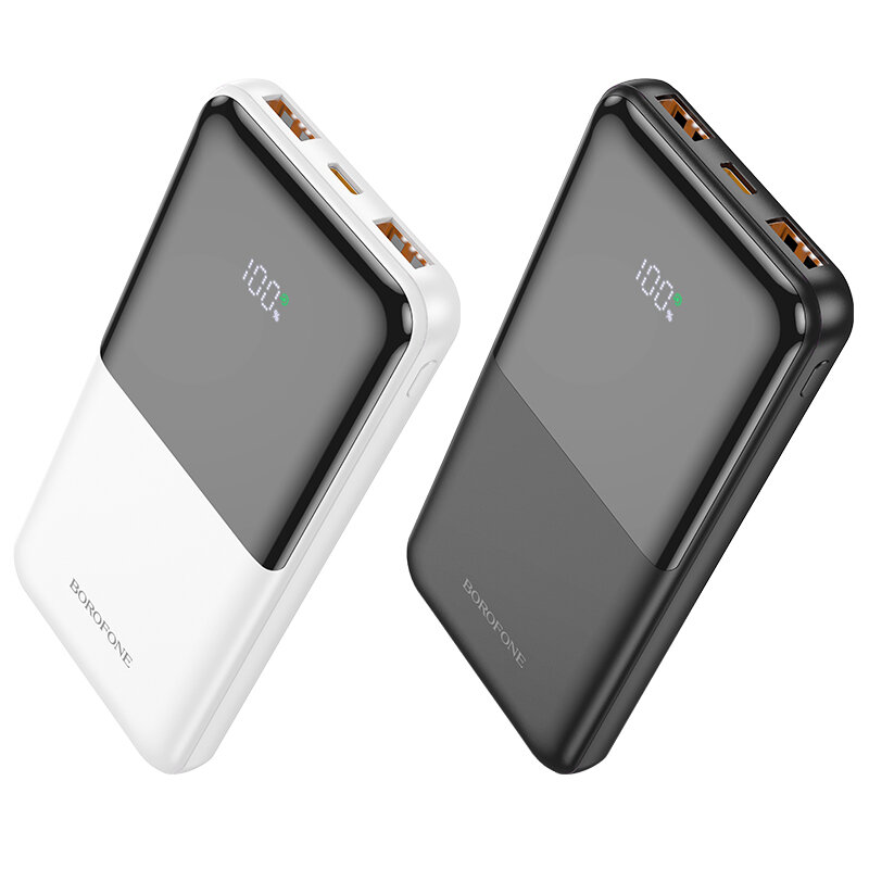 

BOROFONE BJ36 22.5W 37Wh 10000mAh Power Bank External Battery Power Supply with Dual 22.5W USB-A+20W USB-C Fast Charging
