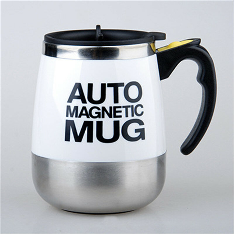 400 / 450ml自動電気磁気自己攪拌マグコーヒーミルク混合マグスマートステンレス鋼ジュースミックスカップ