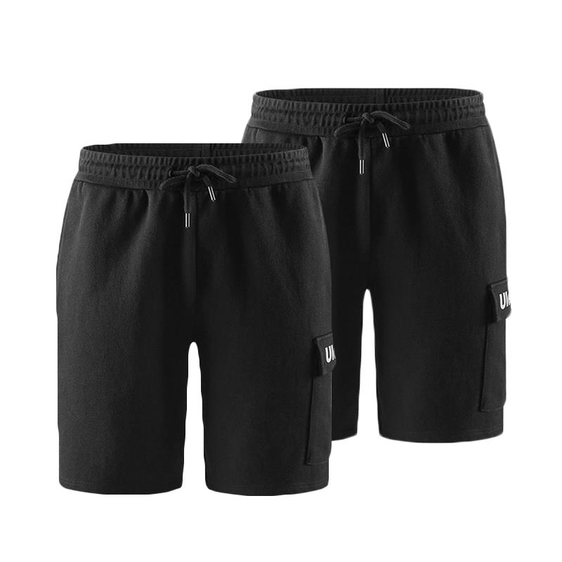 Uleemark Men's Durable Breathable Smooth Cool Running Reflective Design Sports Fitness Shorts From 