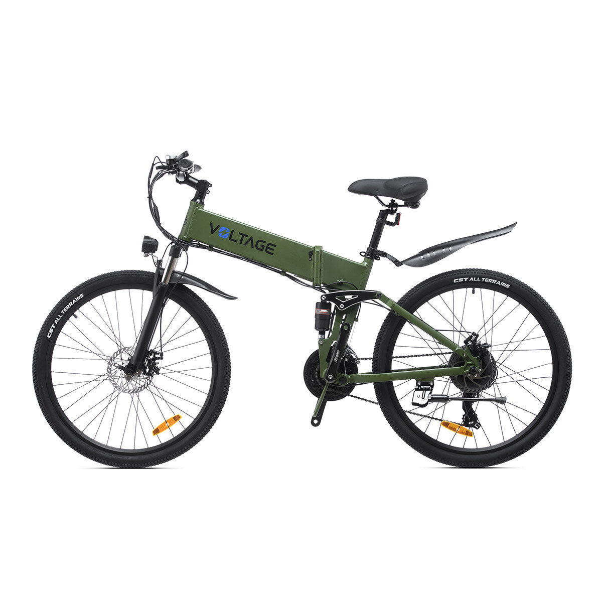 [EU Direct] VOLTAGE K1-V 250W 36V 10.4Ah Folding Electric Bicycle 25KM/H Max Speed 40-70KM Max Mileage 120KG Payload Ele