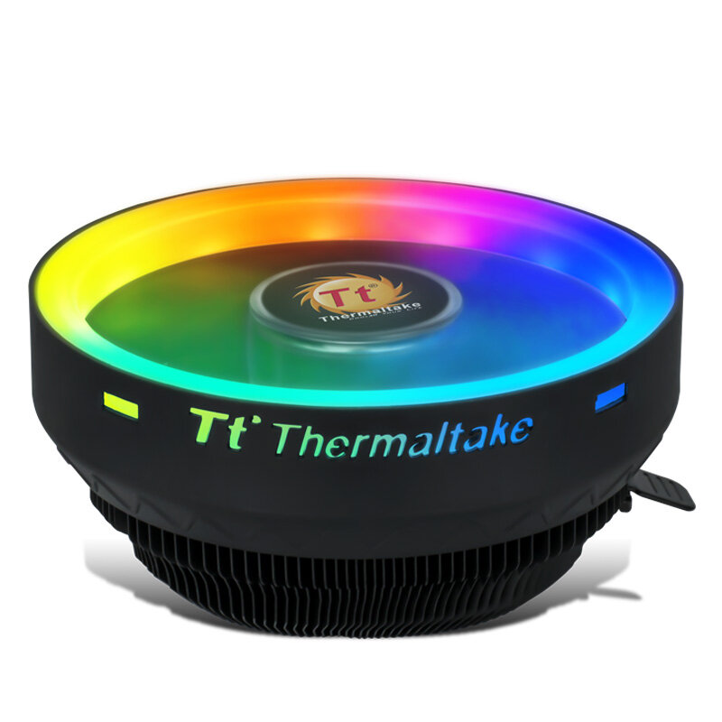 Thermaltake UX100 CPU Cooler 5V Motherboard ARGB Sync 16.8 Million Colors 15 Addressable LED Intel/A