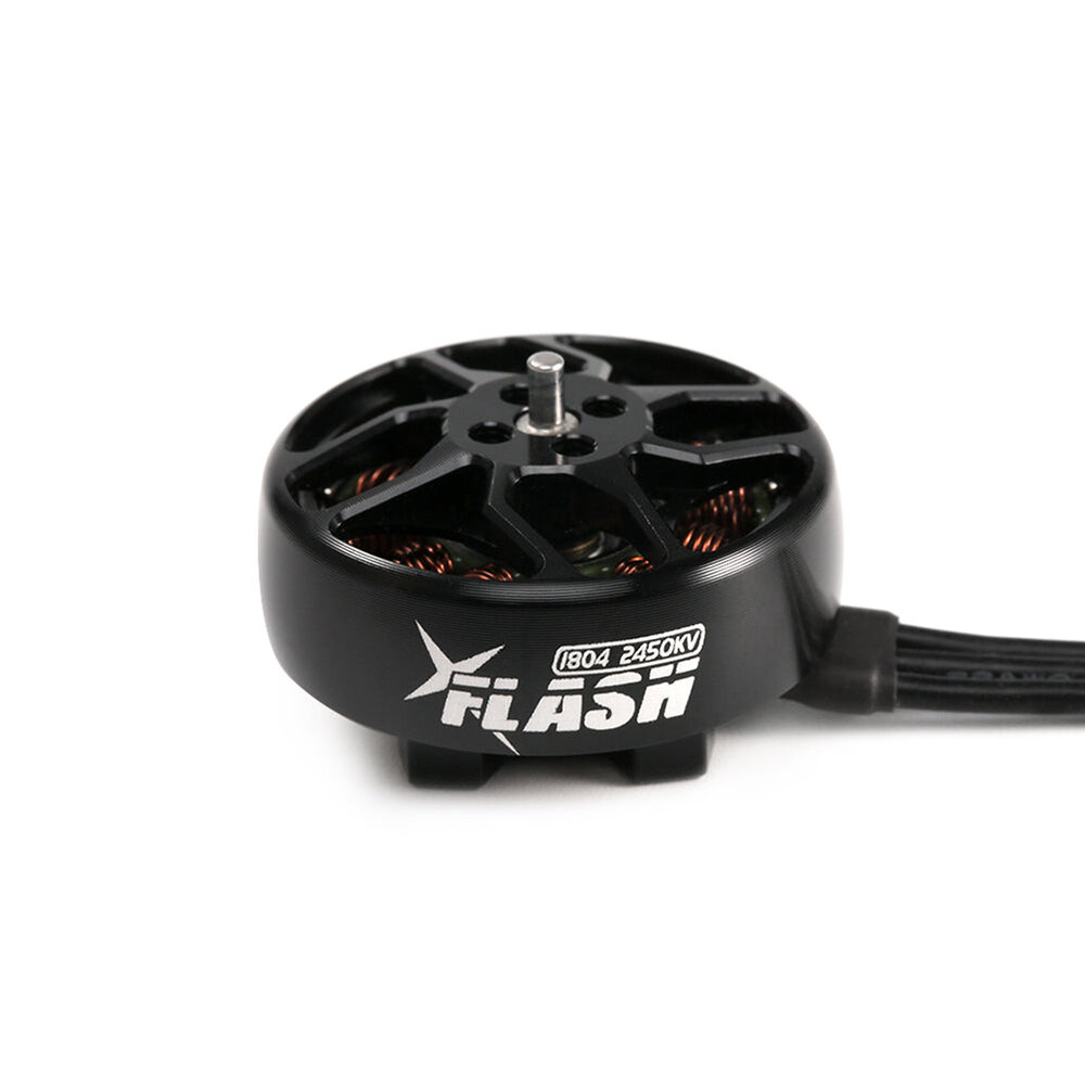 

FlyFishRc Flash 1804 2450KV 6S / 3500KV 4S Freestyle Burshless Motor 1.5mm Shaft for 3.5 Inch RC Drone FPV Racing
