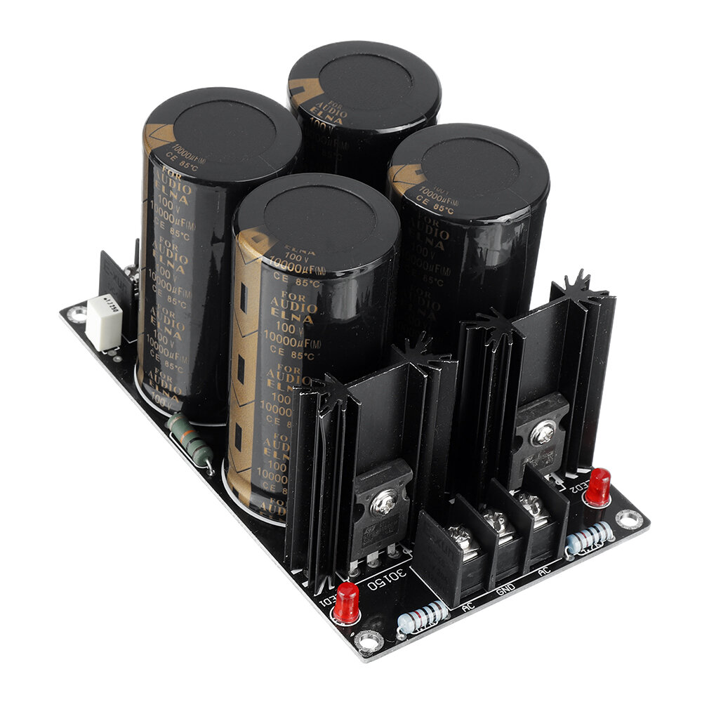 

100V10000UF *4 Capacitor Welded Schottky Rectifier Filter Power Supply Board