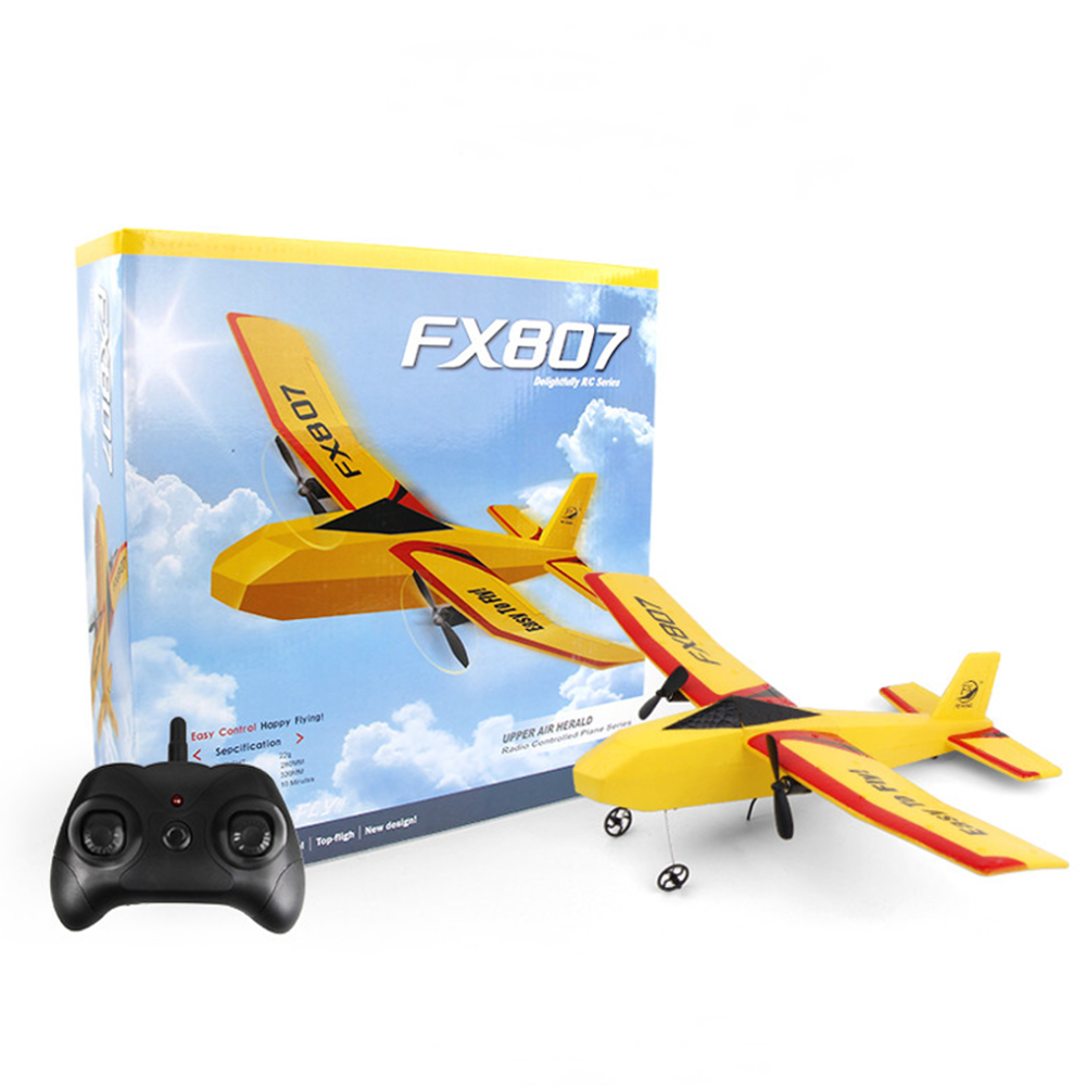 Flybear FX807 320mm Wingspan 2.4Ghz 2CH 3-Axis Gyro Automatic Balance EPP RC Airplane Glider Beginner RTF