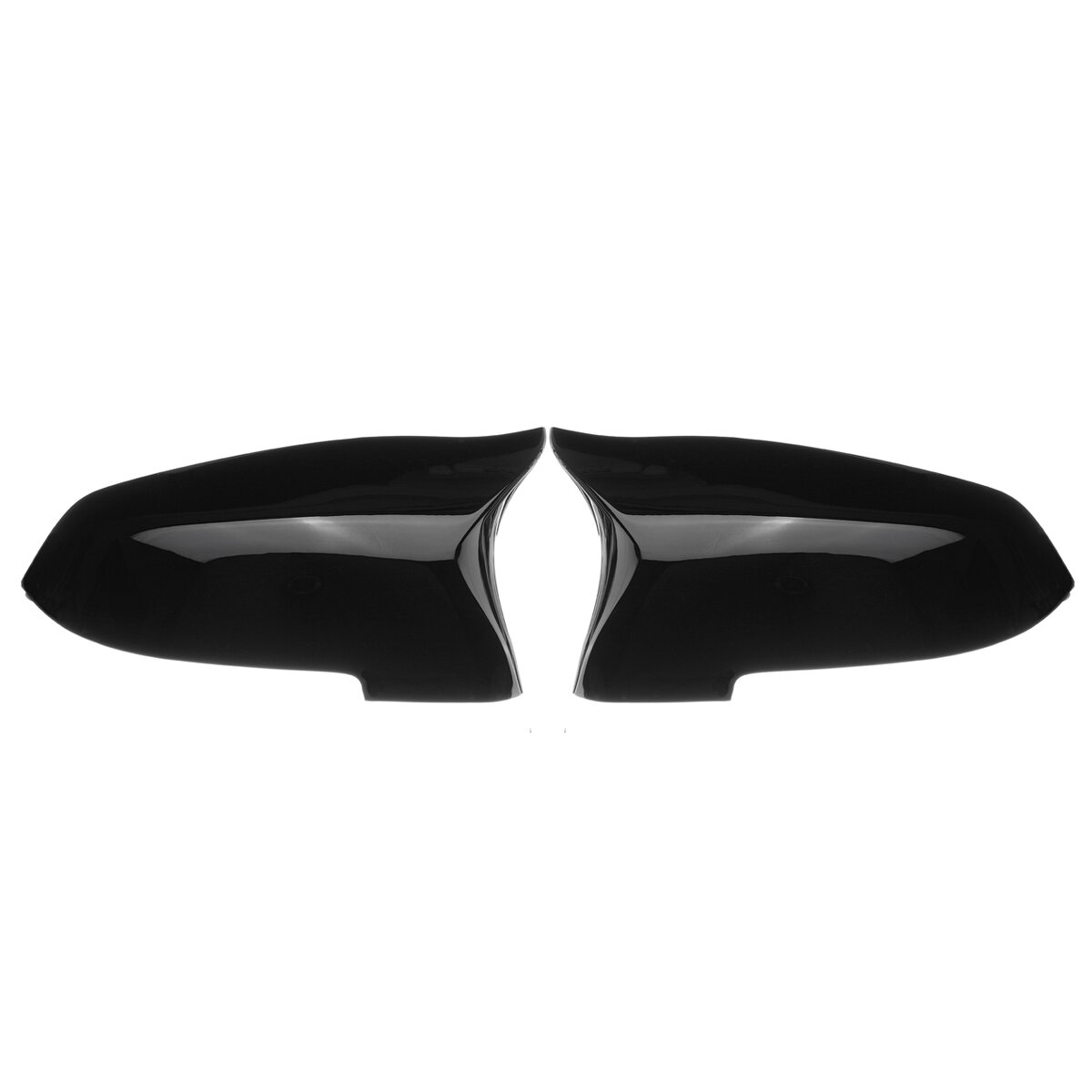 2 stks Gloss Black Side Achteruitkijkspiegel Covers Caps Voor BMW 5 6 7 Serie F10 F18 F11 F06 F07 F1
