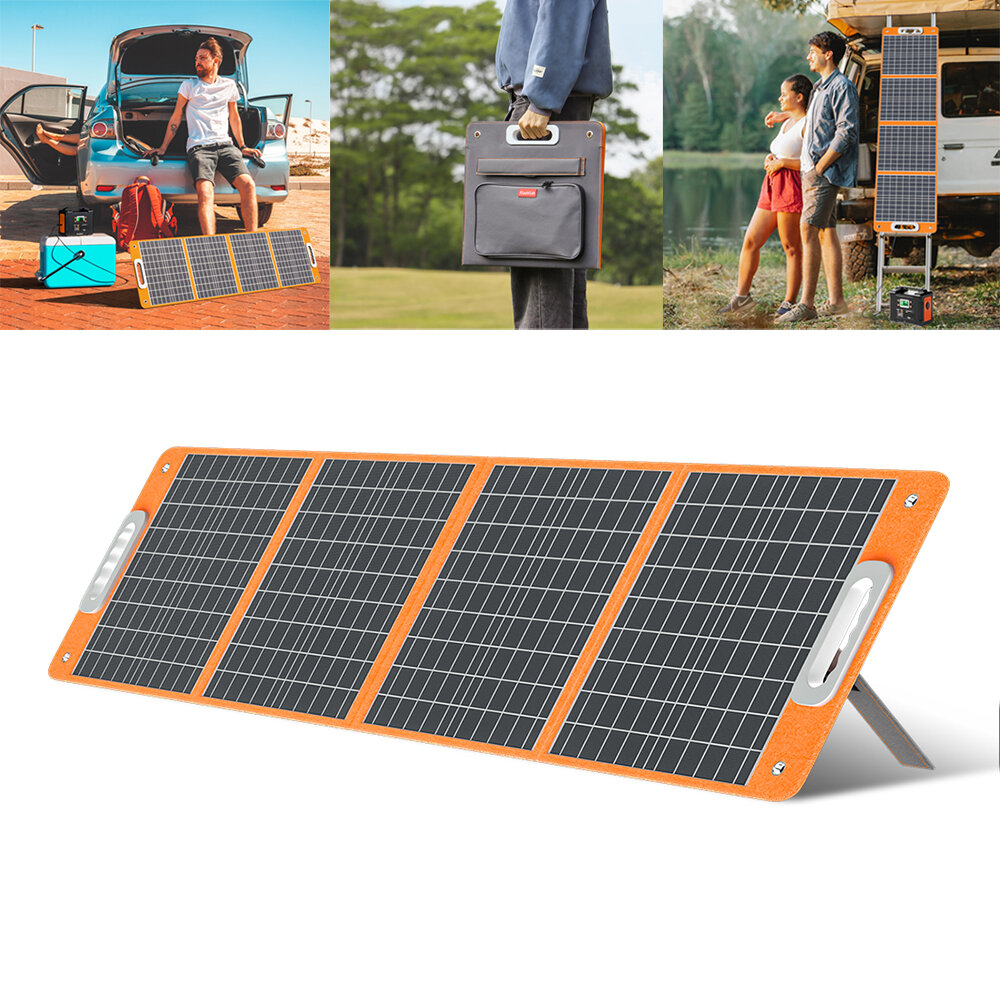 [EU Direct] FlashFish TSP 18V 100W Foldable Solar Panel Portable Solar Charger With DC/USB Output