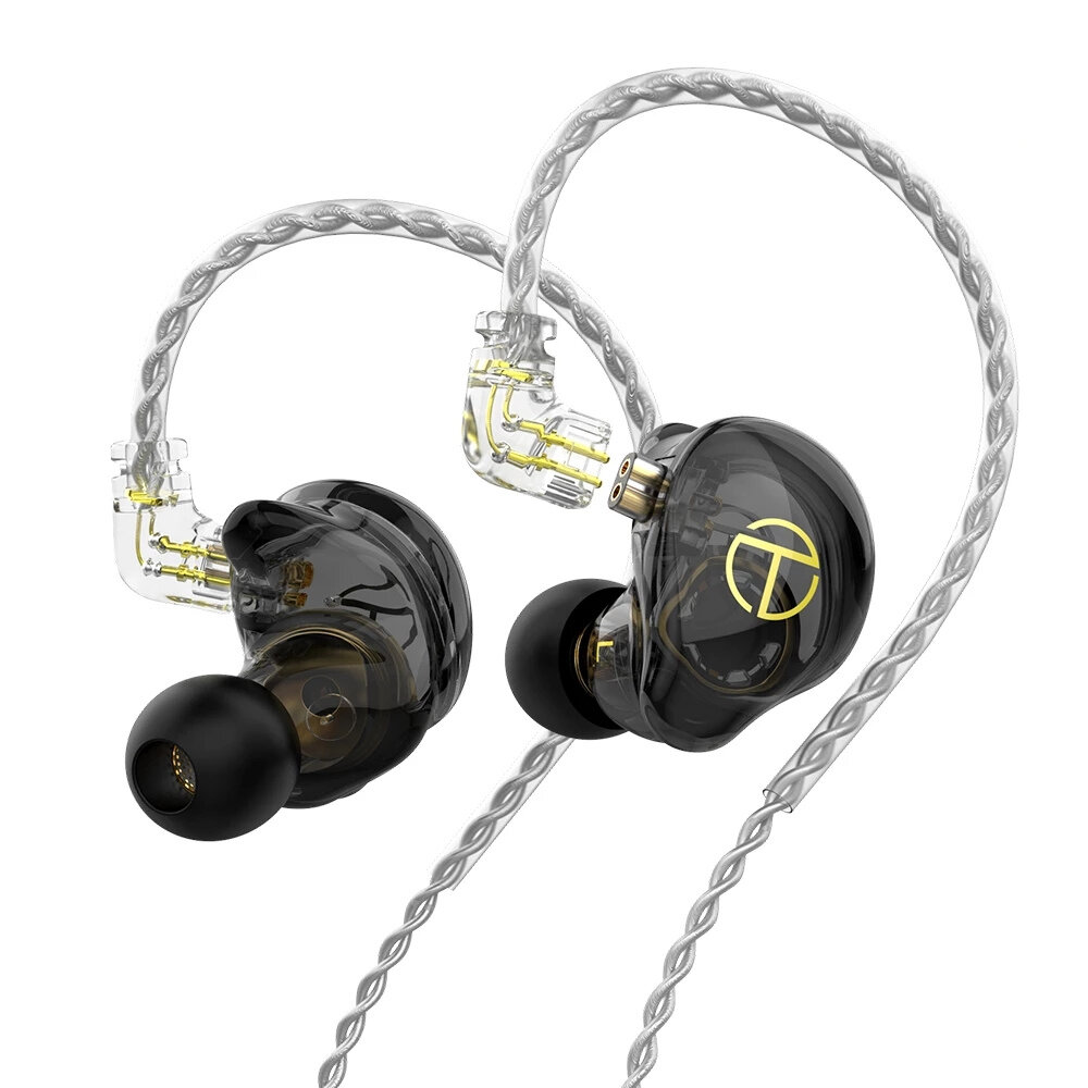 

[1BA+1DD] TRN ST2 1DD 1BA HIFI Bass Earbuds In Ear Earphones Monitor Headphones Sport Noise Cancelling Headset for MT1 S