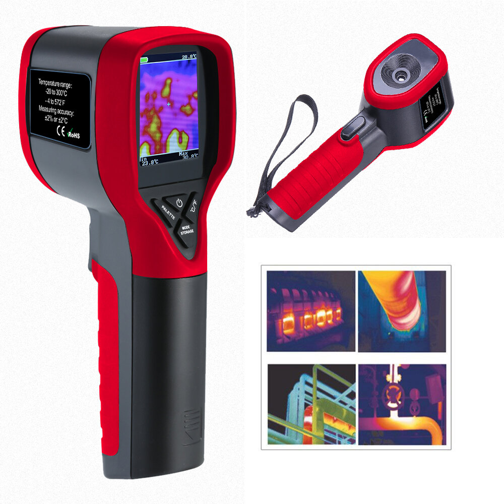 TOOLTOP ET692A 32 * 32 Handheld Infrared Thermal Imager -20℃-300℃ Industrial Thermal Imaging Camera Built-in Chargeable