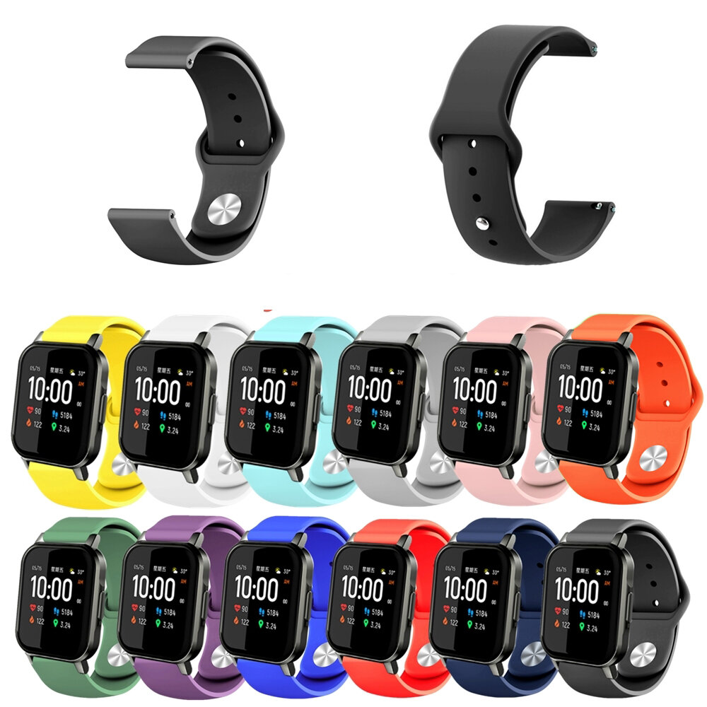 20mm Horloge Band Horlogeband Vervanging voor Xiaomi Haylou LS02 BlitzWolf BW-HL1 BW-HL2 BW-HL1T BW-