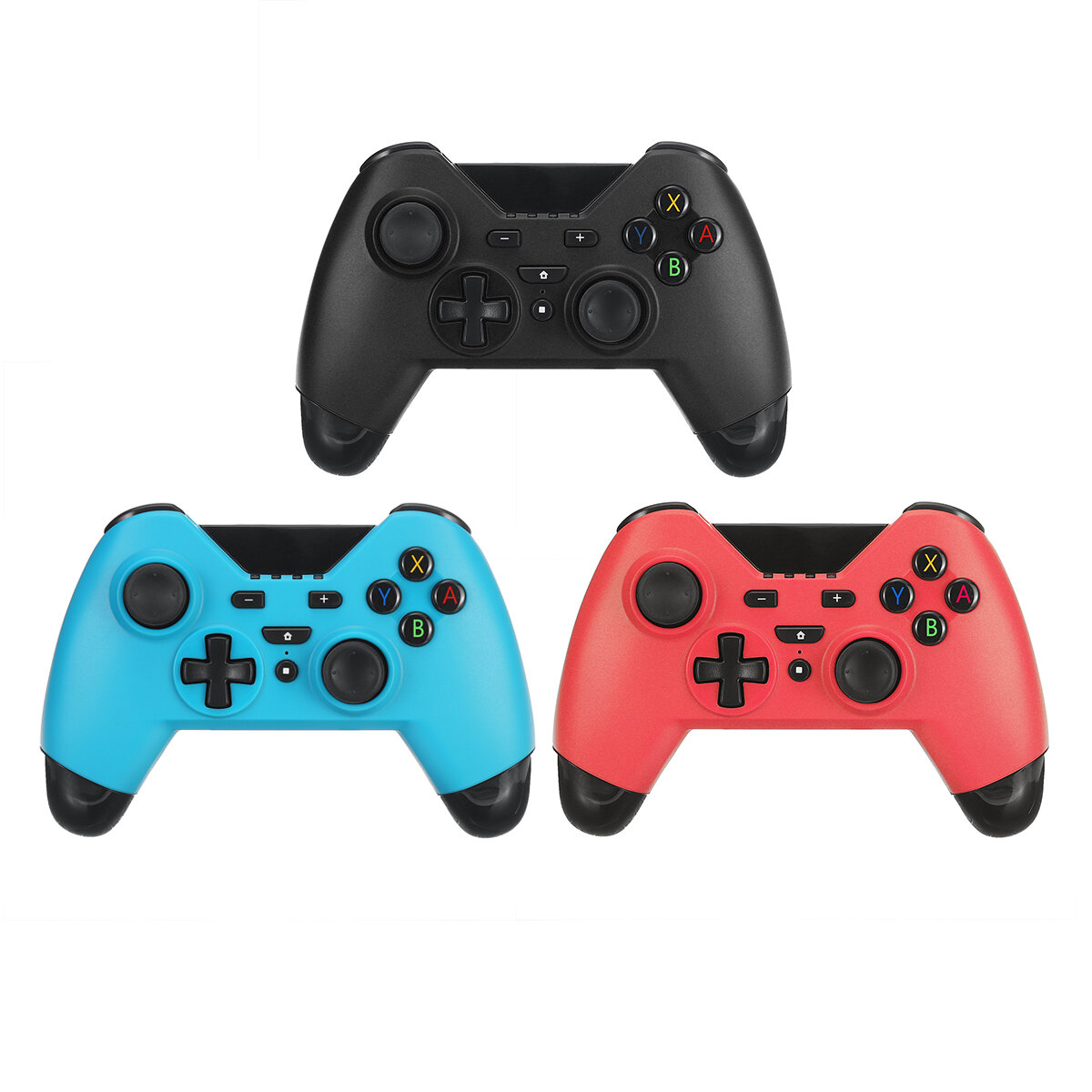 

Wireless Bluetooth Game Controller Gamepad Support Turbo Gyro Axis Vibration Feedback for Nintendo Switch/Switch Lite/PC