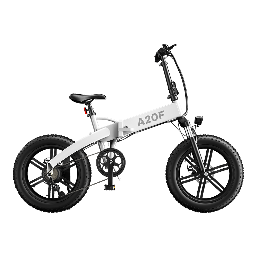 [SHIP TO UK] ADO A20F+ 500W 36V 10.4Ah 20in Snow Tire Electric Bicycle 70Km Mileage 120Kg Max Load Electric Bike