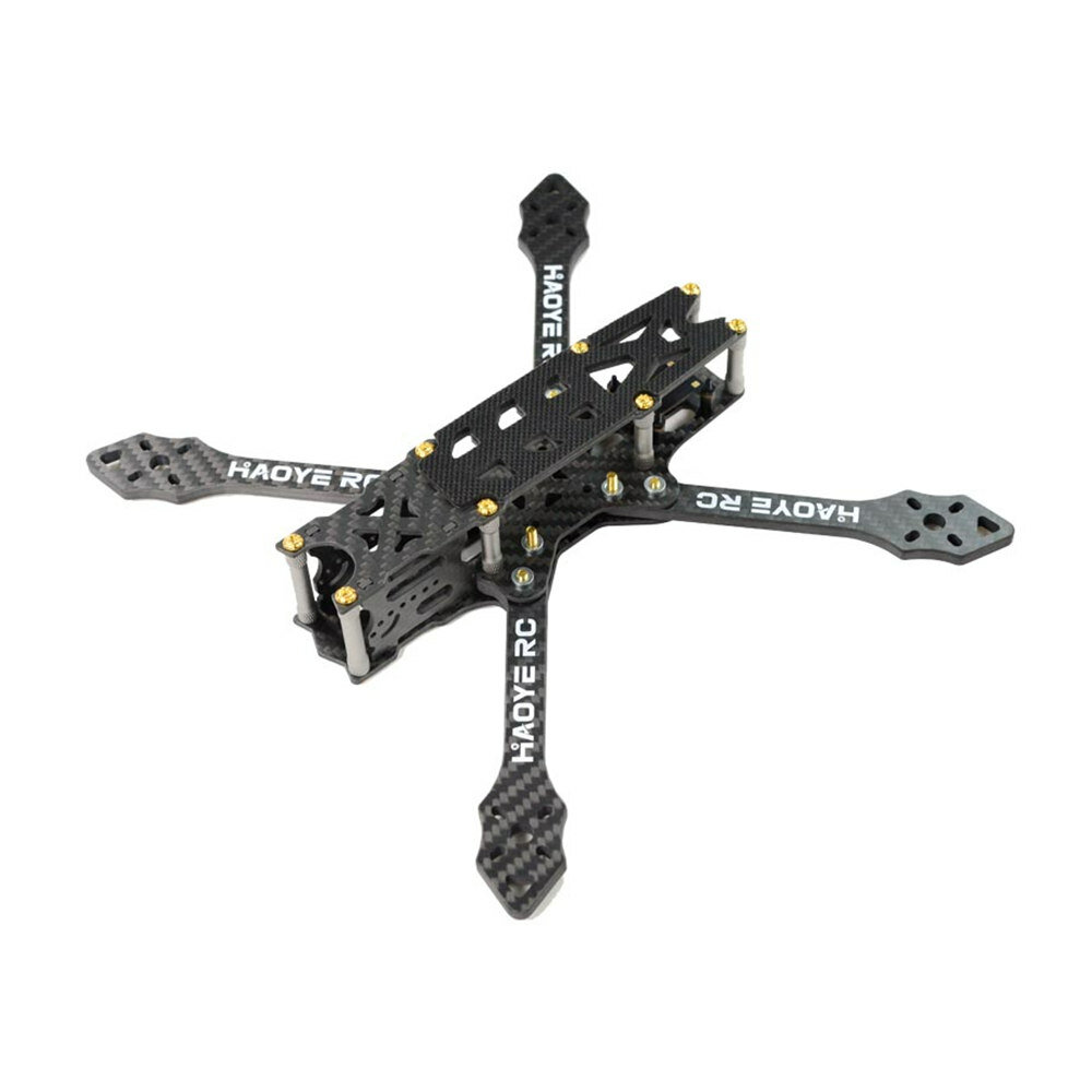 HaoYe RC X1 229mm Wheelbase 5mm Arm Thickness H Tpye 5 Inch Frame Kit for RC Drone FPV Racing