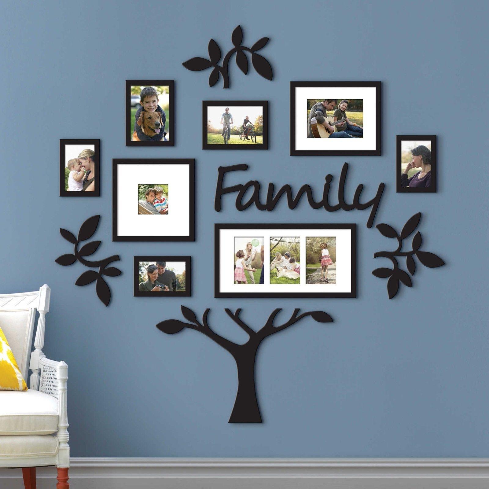 family tree photo frame set college frame